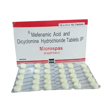 Microspas 10mg/250mg Tablet
