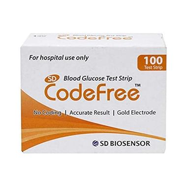 SD Biosensor Standard Codefree Blood Glucose Monitoring Test Strip (Only Strip)