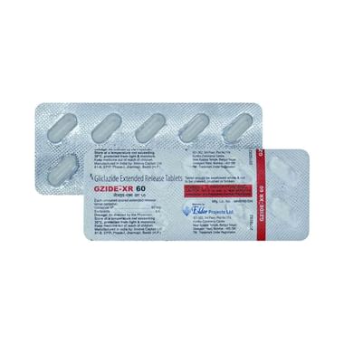Gzide 60mg Tablet XR