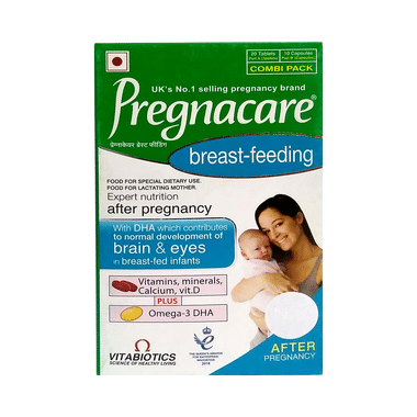 Pregnacare Breast Feeding Combi Pack Expert Nutriotion After Pregnancy