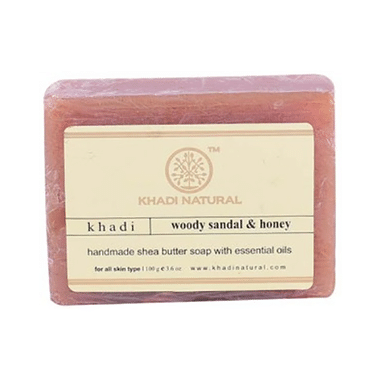 Khadi Naturals Ayurvedic Woody Sandal & Honey Soap