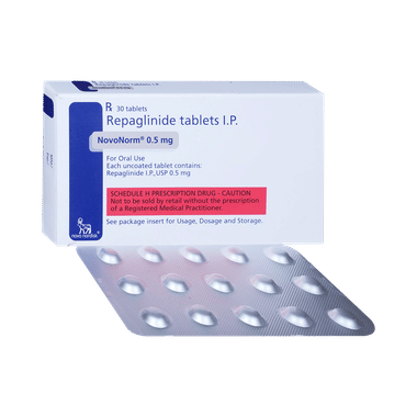 Novonorm 0.5mg Tablet