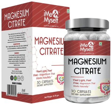 iMeMyself Magnesium Citrate Capsule iMeMyself Magnesium Citrate Capsule