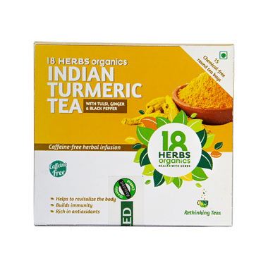 18 Herbs Organics Indian Turmeric Tea Bag (1.5gm Each)