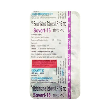 Sovert 16 Tablet