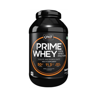 QNT Prime Whey Isolate Powder Irish Chocolate