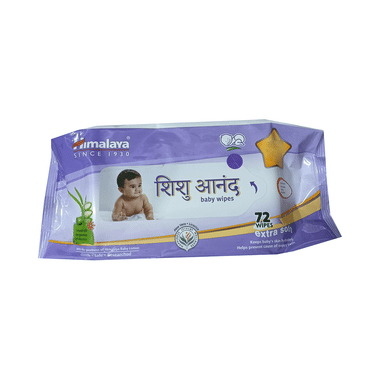 Himalaya Baby Himalaya Shishu Anand Baby Wipes (72 Each)