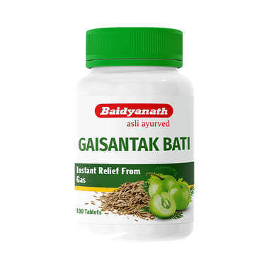 Baidyanath Gaisantak Bati Tablet | Provides Relief From Gas