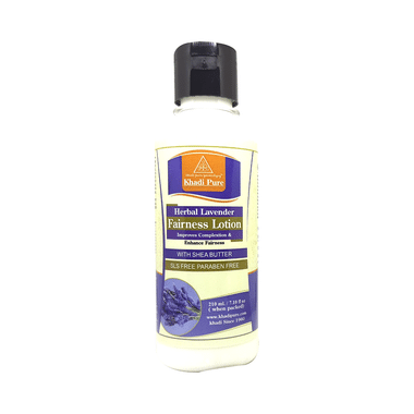 Khadi Pure Herbal Lavender Fairness Lotion With Sheabutter Paraben Free