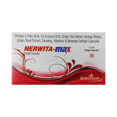 Nerwita Max Soft Gelatin Capsule