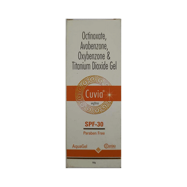 Cuvia Aqagel SPF 30 Paraben Free