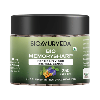 <span style='color:#626A7A'>Bioayurveda Bio Memorysharp Capsule</span>