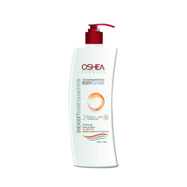 Oshea Herbals Body Lotion With SPF 15 Sheasoft Honey & Saffron