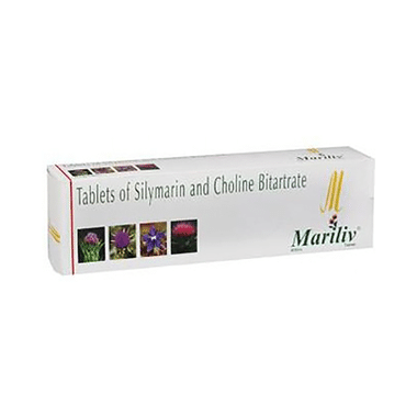 Mariliv Tablet With Silymarin And Choline Bitartrate