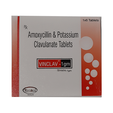 Vinclav 1gm Tablet