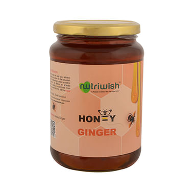 Nutriwish 100% Pure Organic Honey | Flavour Ginger