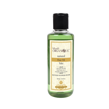 Khadi Organique Natural Hair Oil Tulsi