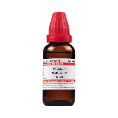 Dr Willmar Schwabe India Plumbum Metallicum Dilution 6 CH