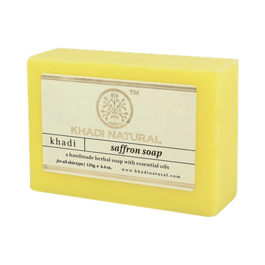 Khadi Naturals Ayurvedic Saffron Soap