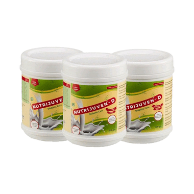 Nutrijuven - D Diabetic Care Powder (200gm Each) Zero Sugar Vanilla