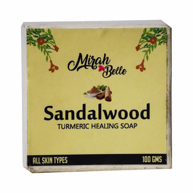 Mirah Belle Sandalwood Turmeric Healing Soap
