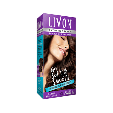 Livon Anti-Frizz Serum | Hair Care For Rough & Dry Hair