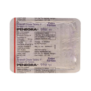 Penegra 50 Tablet