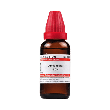 Dr Willmar Schwabe India Abies Nigra Dilution 6 CH