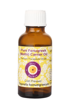 Deve Herbes Pure Fenugreek (Methi) Carrier Oil