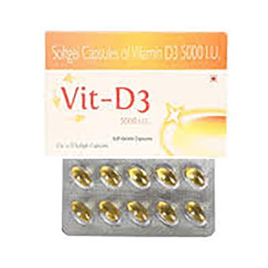 VT-D3 Soft Gelatin Capsule