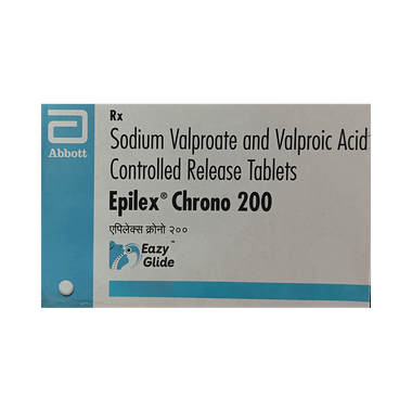 Epilex Chrono 200 Tablet CR Eazy Glide