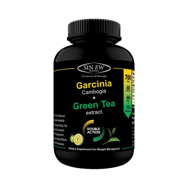 Sinew Nutrition Green Tea And Garcinia Cambogia Extract 700mg Supplement
