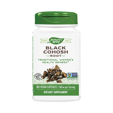 Nature's Way Black Cohosh Root Vegan Capsule