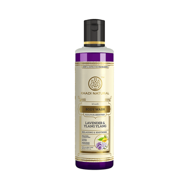 Khadi Naturals Ayurvedic Lavender & Ylang Ylang Bodywash - SLS Paraben Free