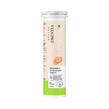 Health Essentia Vitamin C Effervescent Tablet Orange
