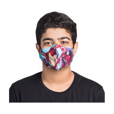 Airific Marvel Ironman Grid Face Mask Medium