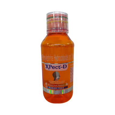 Xpect-D Syrup Mixed Fruit Sugar Free