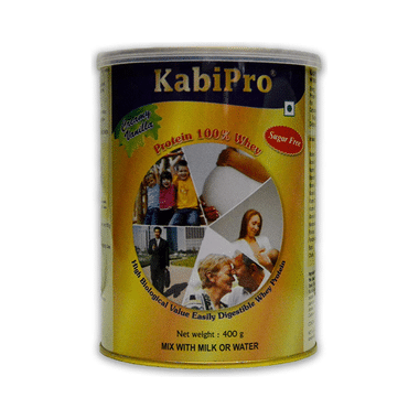 Kabipro 100% Whey Protein With Added Nutrients For Immune Support | Flavour Powder Vanilla Sugar Free