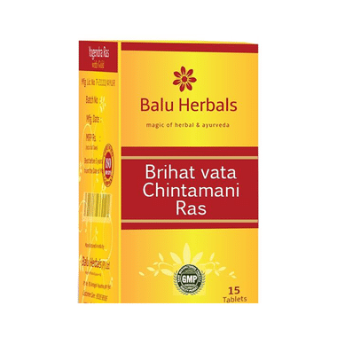 Balu Herbals Bhrihat Vata Chintamani Ras With Gold Tablet