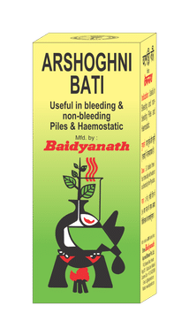 Baidyanath Arshoghani Bati Tablet | For Piles & Haemorrhoids Relief