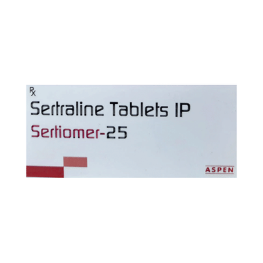 <span style='color:#626A7A'>Sertiomer 25 Tablet</span>