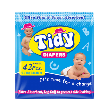 Tidy Baby Unisex Diaper | Size Medium