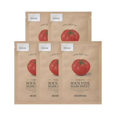 Skinfood Tomato Sous Vide Mask Sheet (18gm Each)