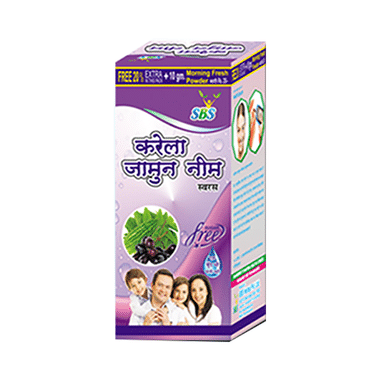 SBS Karela Jamun Neem Swaras Sugar Free