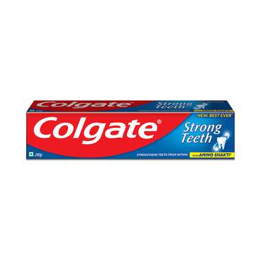 Colgate Anticavity Strong Teeth Toothpaste With Amino Shakti