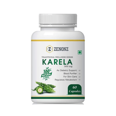 Zenonz Karela 500mg Capsule