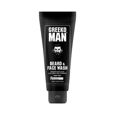 Greeko Man Beard & Face Wash