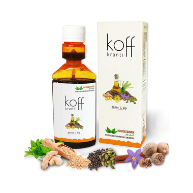 20 Microns Herbal Koff Kranti Cough Syrup