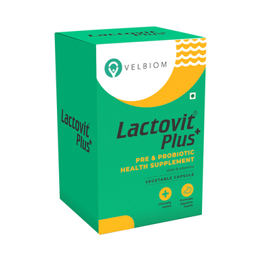 Velbiom Lactovit Plus Vegetable Capsule