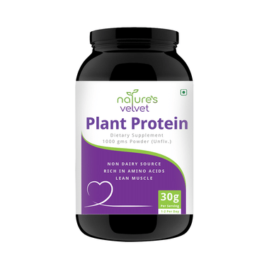 Nature's Velvet Plant Protein Powder